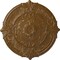 Ekena Millwork Attica Ceiling Medallion (Fits Canopies up to 3 3/4"), 39 1/2"OD x 2 1/2"P, Smokey Topaz Crackle CM39ATSTC - alternate 1